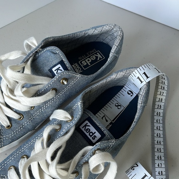 Keds Denim Canvas Sneakers Dream Foam Insole Size US 6 - Picture 15 of 17